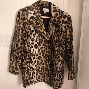 HENRI BENDEL CHEETAH PRINT COAT ‼️‼️✨